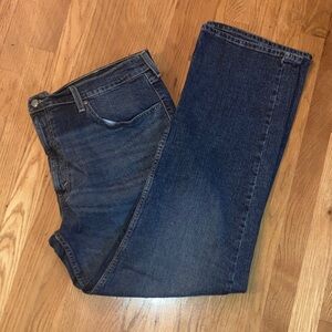 Levi's Dark Blue Straight  Jeans